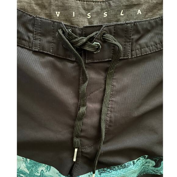 Vissla C & I's Black 20" Boardshorts Swim Trunks size 28 - Picture 5 of 13